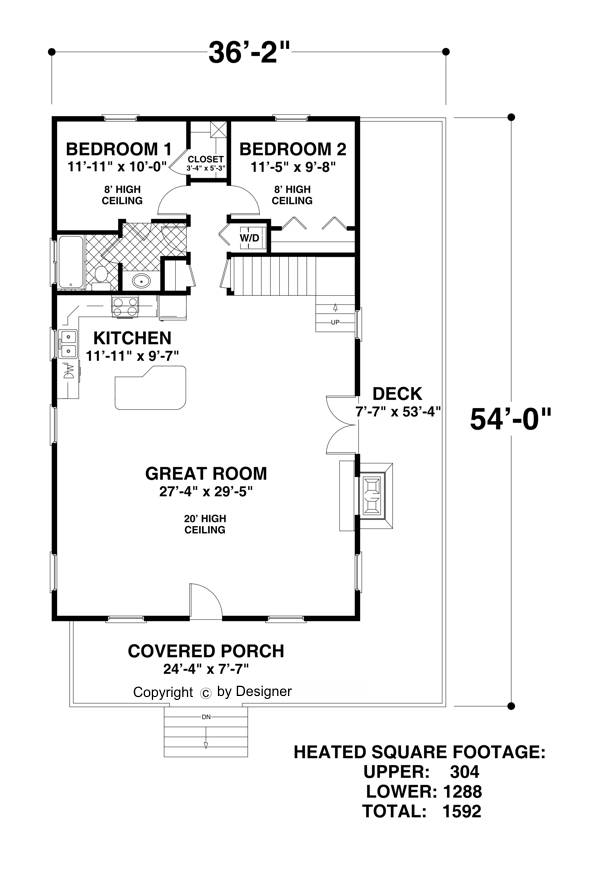 Lower Level Floorplan